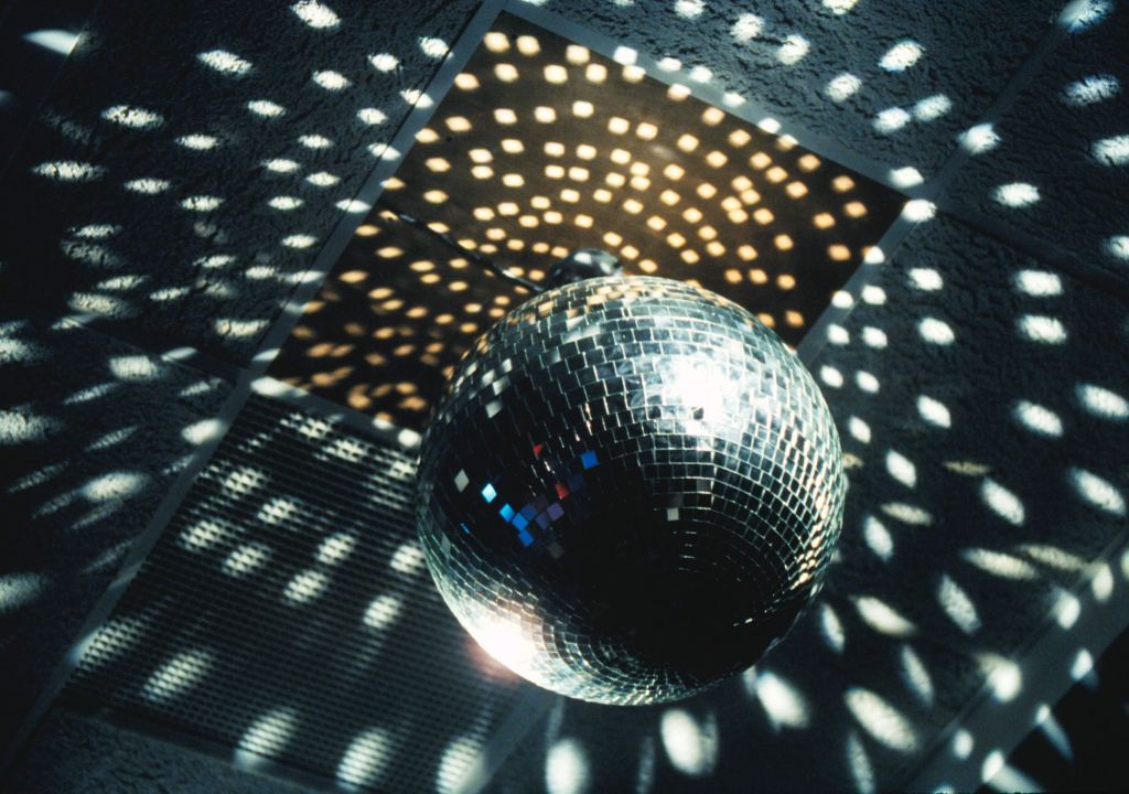 Photo of DISCO and MIRROR BALL