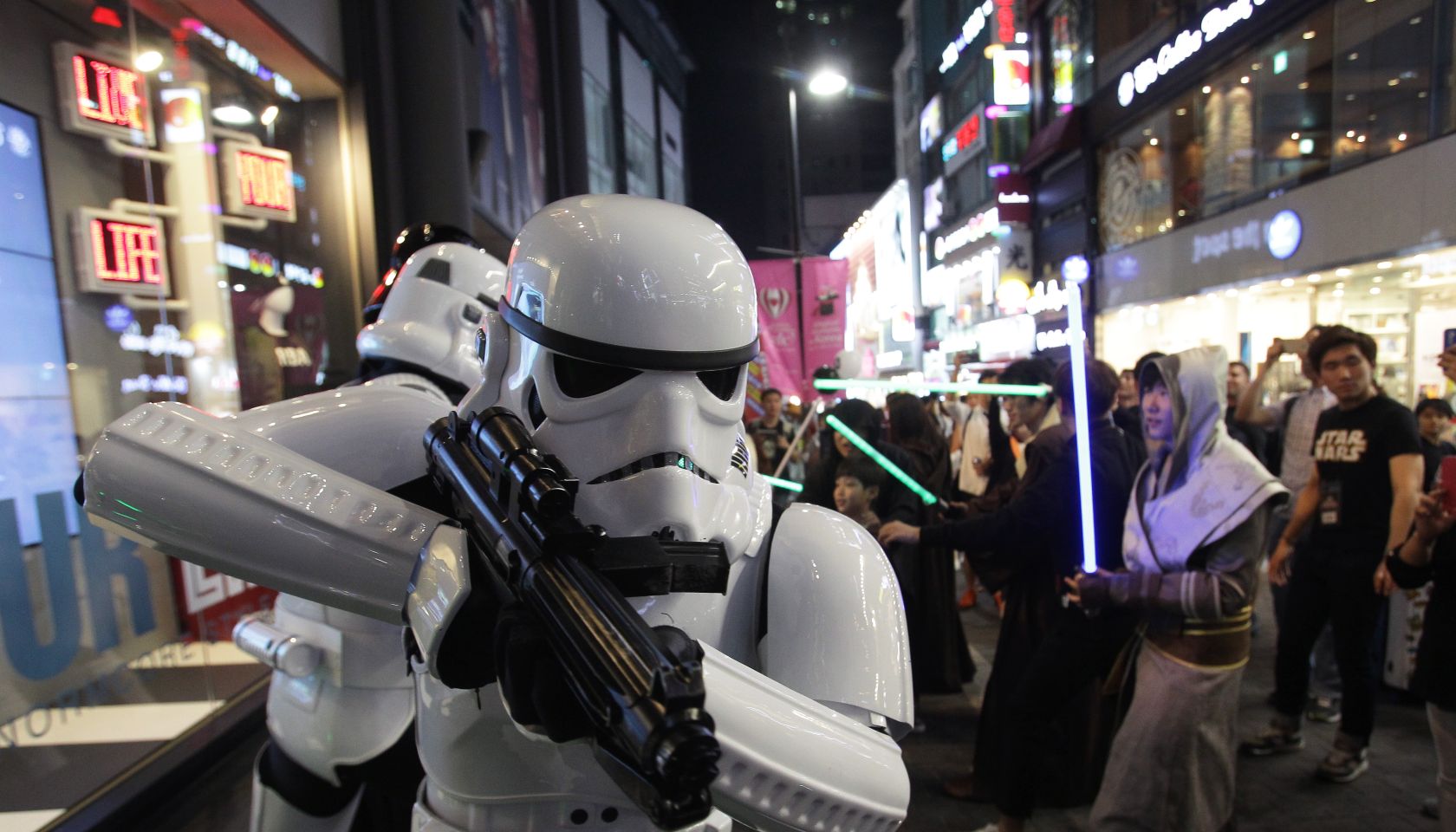 Force Friday: May The Force Be With Shopping District In Seoul