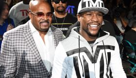 Floyd Mayweather Jr. v Manny Pacquiao - Mayweather Arrival