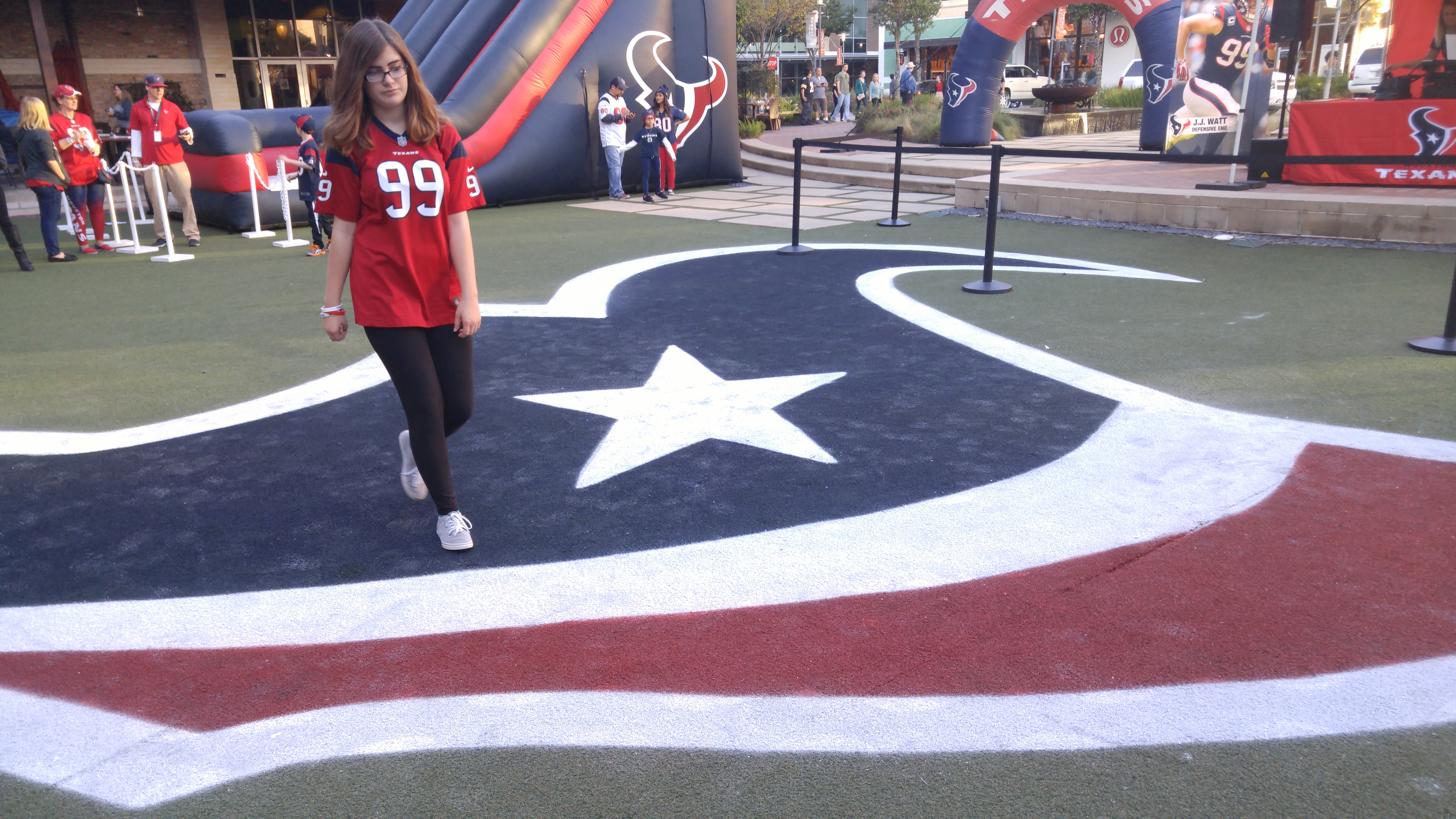 Texans Playoff Pep Rally