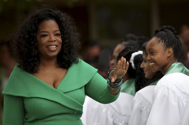 Oprah Winfrey in South Africa