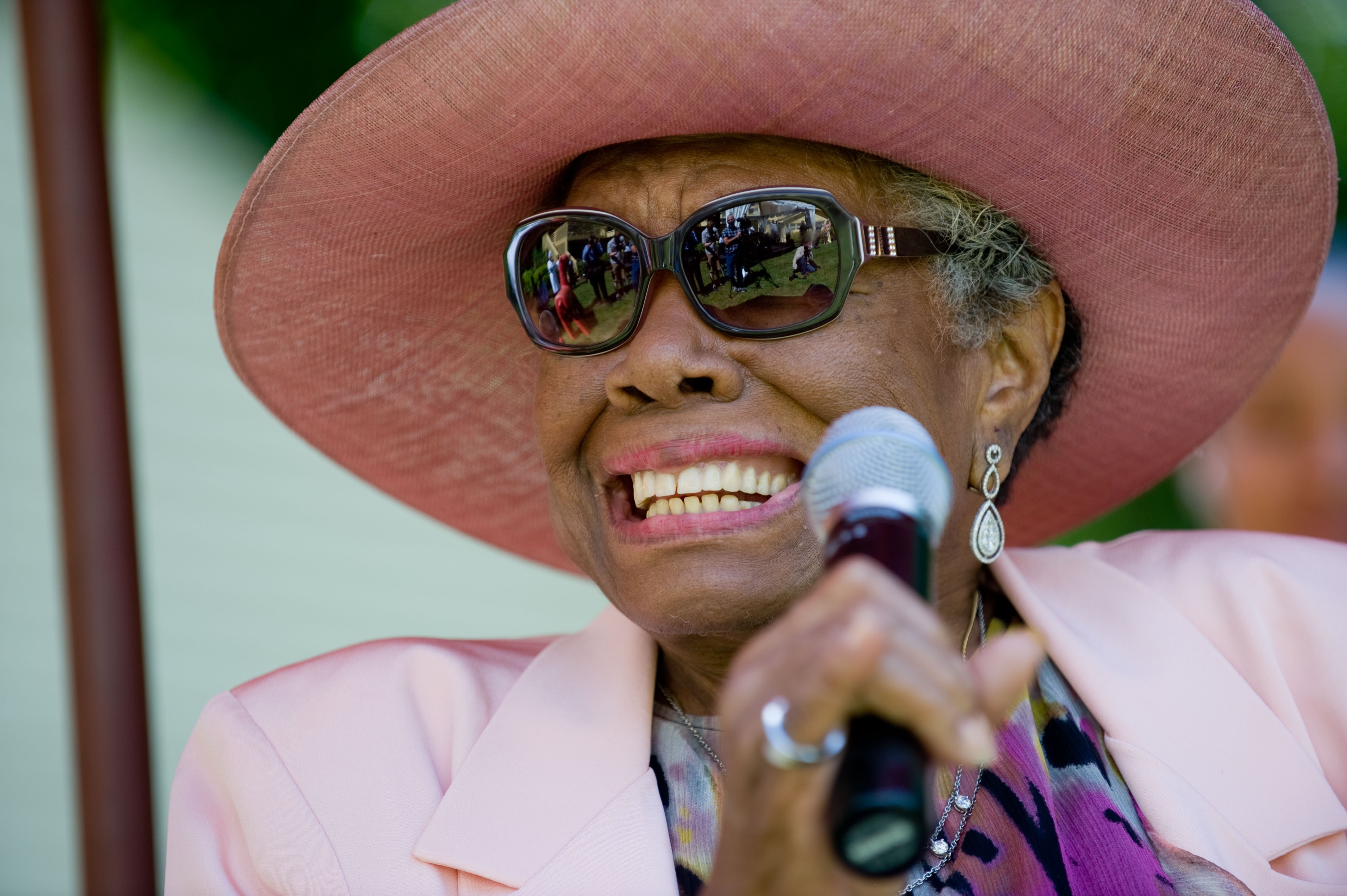 Garden Party Celebration For Dr. Maya Angelou's 82nd Birthday