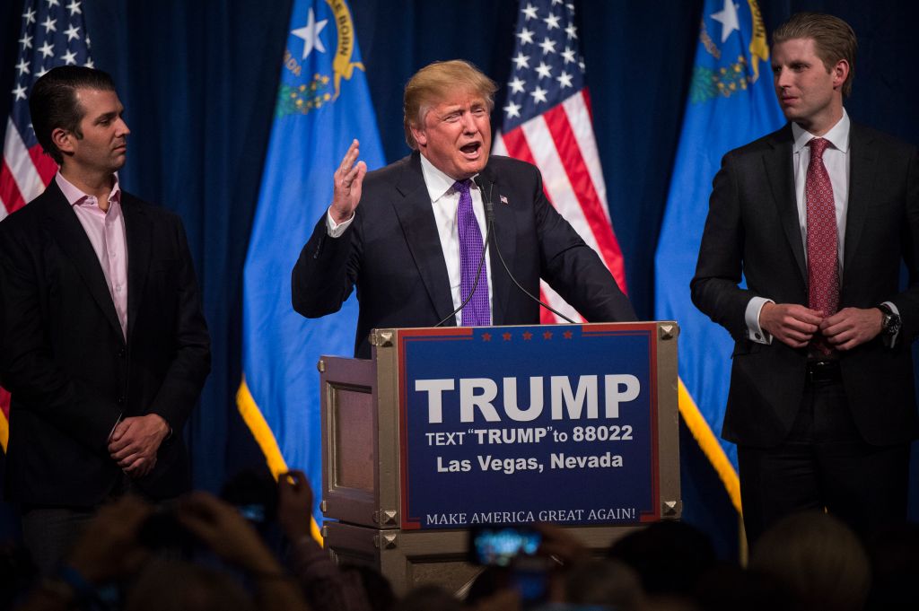 Donald Trump in Nevada.