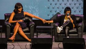 First Lady Michelle Obama Gives Keynote Address At SXSW In Austin, Texas
