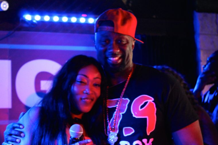 Chinara Butler, the wife of Pimp C hanging with J Mac