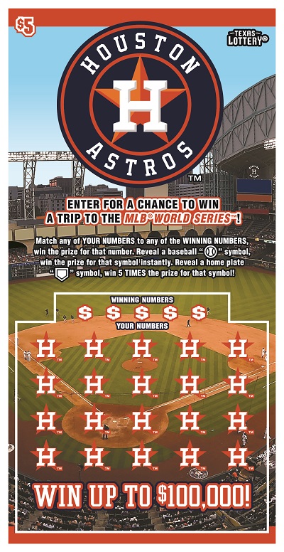 Houston Astros Lottery Ticket