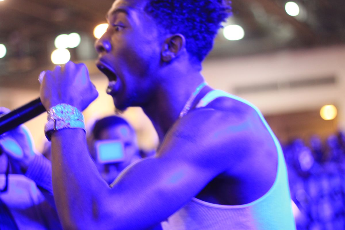 Desiigner at Dub Car Show