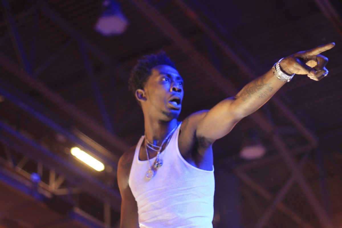 Desiigner at Dub Car Show