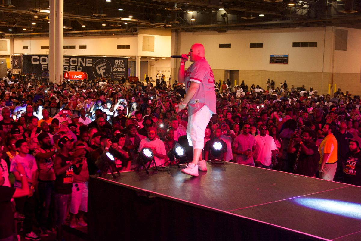 Fat Joe at 97.9's Dub Car Show