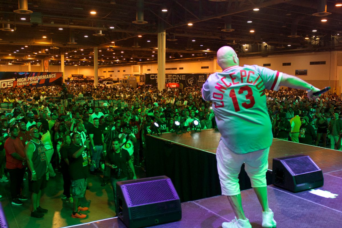 Fat Joe at 97.9's Dub Car Show