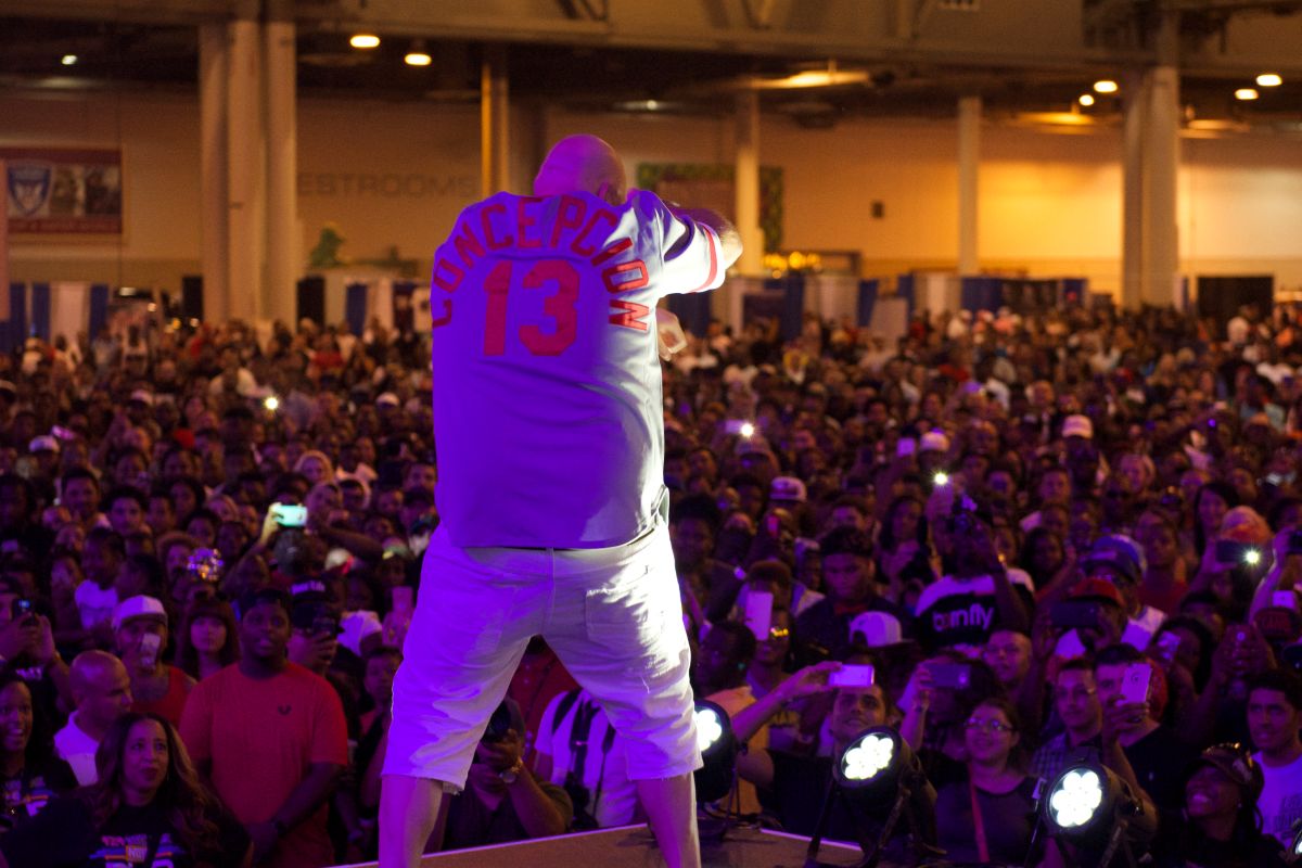Fat Joe at 97.9's Dub Car Show