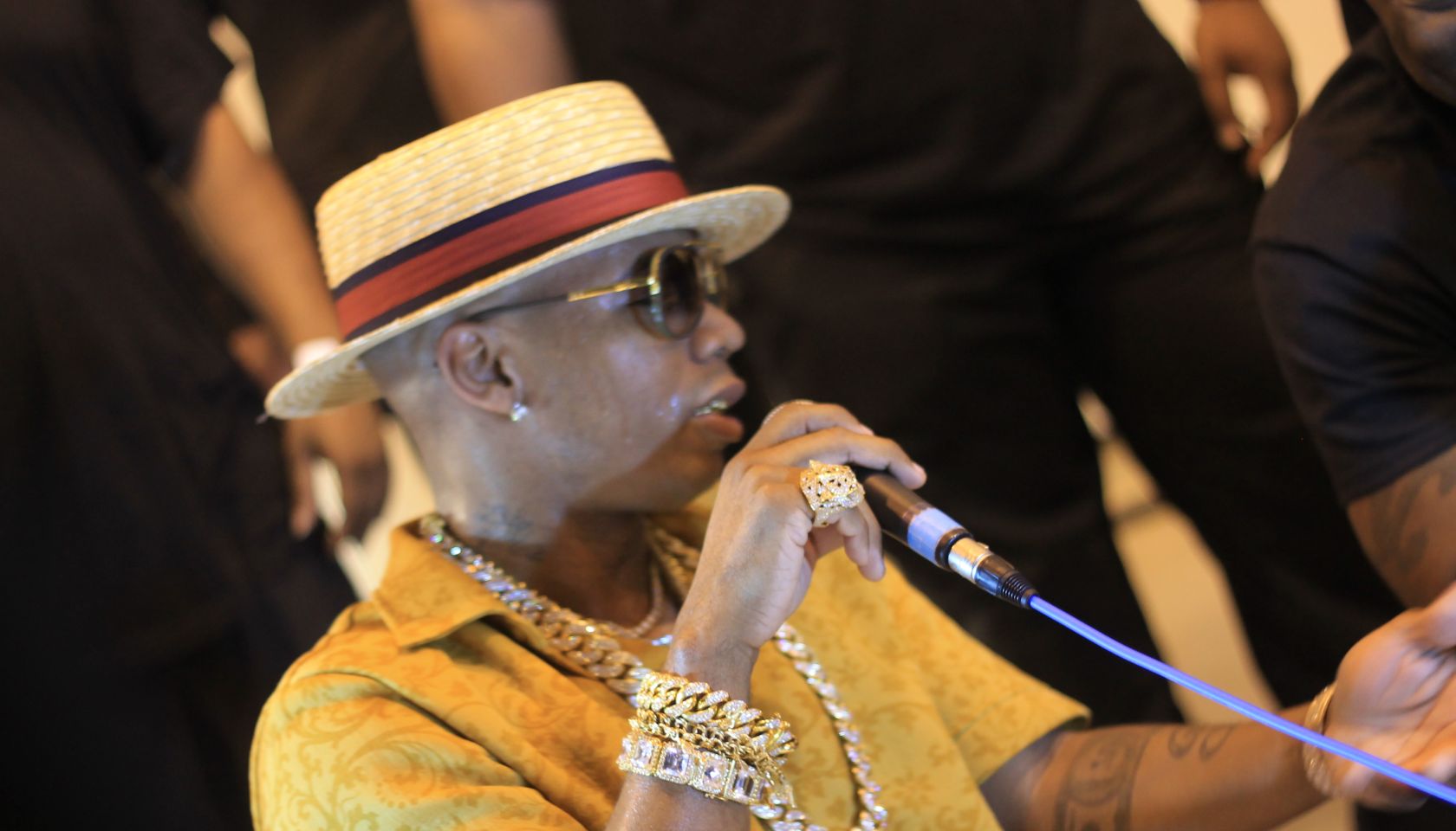 Plies at 97.9's Dub Car Show