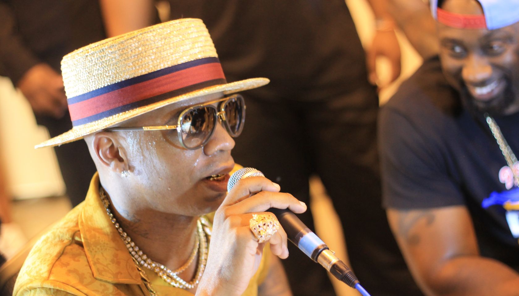 Plies at 97.9's Dub Car Show