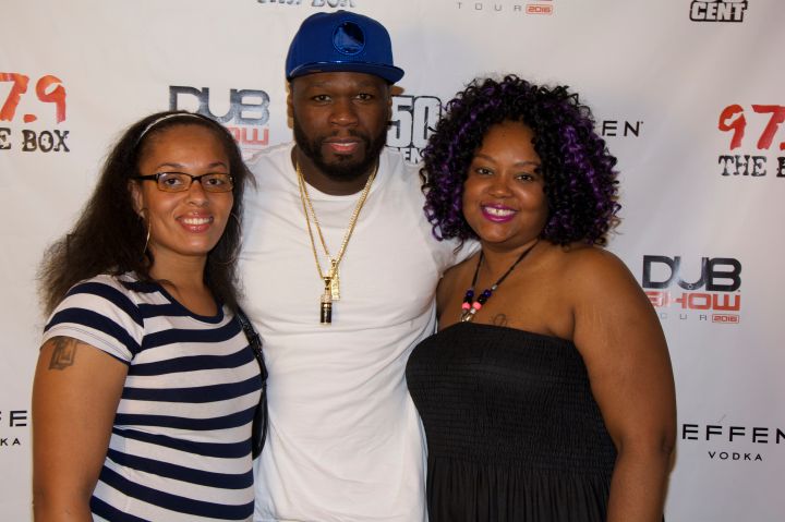 50 Cent at 97.9's Dub Car Show