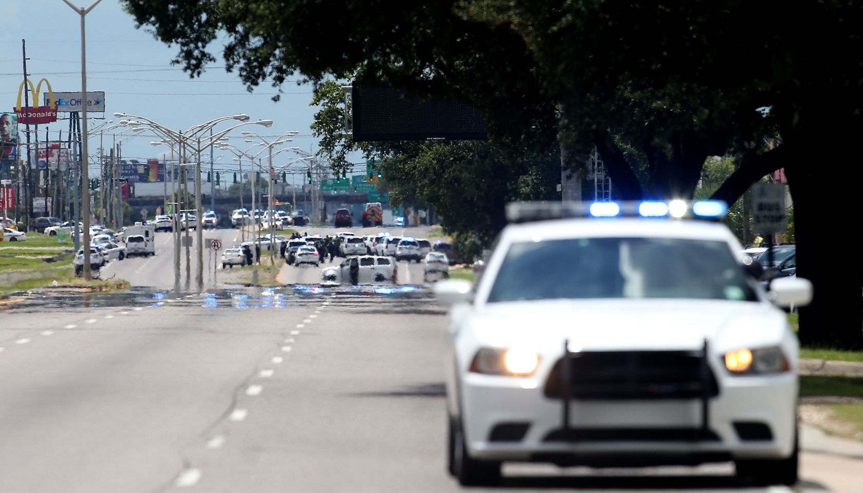 Three Police Officers Shot And Killed In Baton Rouge