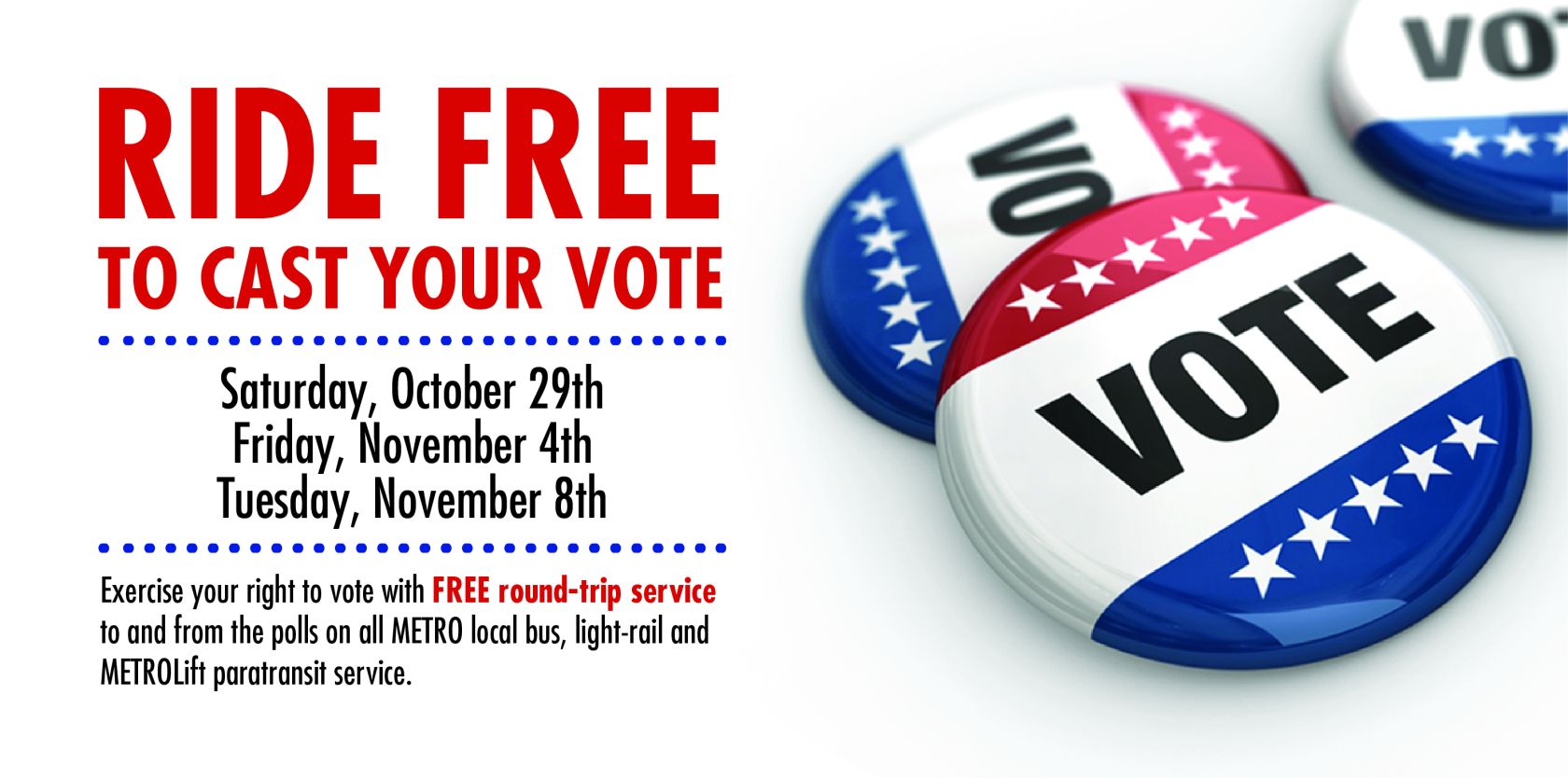 Harris Voters Free Rides