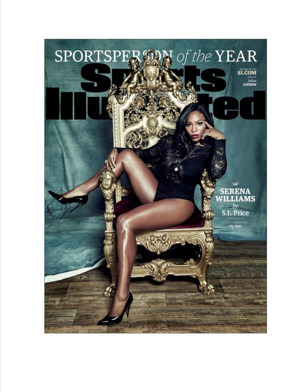 Serena Williams SI's 'Sportsperson of the Year' 2015
