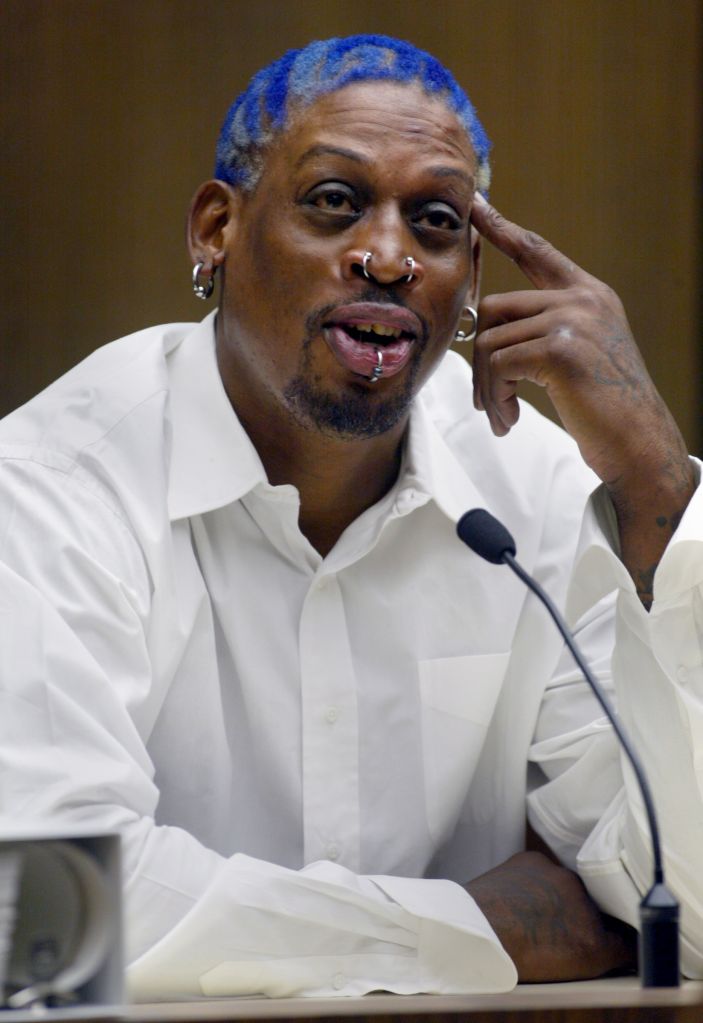 68293.ME.0731.rodman(Santa Ana)Former Chicago Bulls and Laker basketball star Dennis Rodman testi