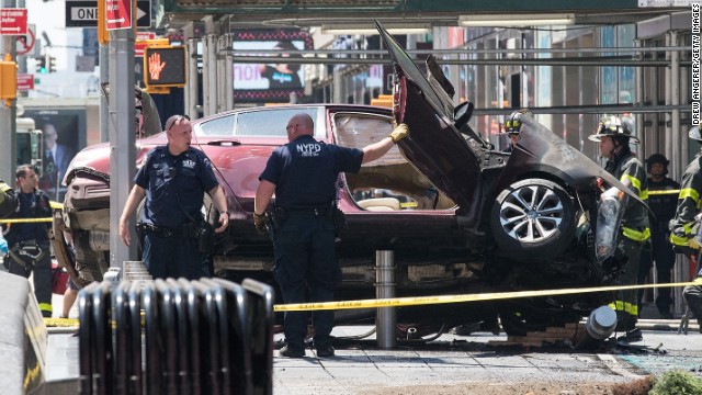 Times Square Crash