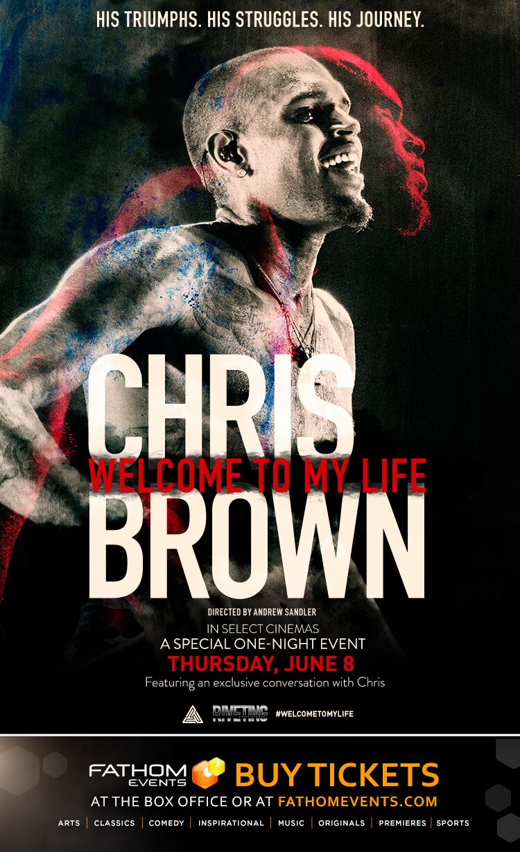 Chris Brown's Documentary to My Life’ Houston Theaters