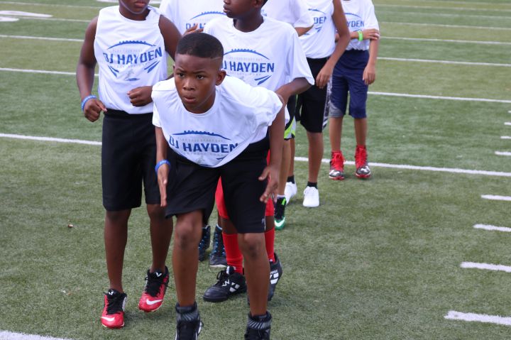 DJ Hayden "Play Your Heart Out" Football Campetition