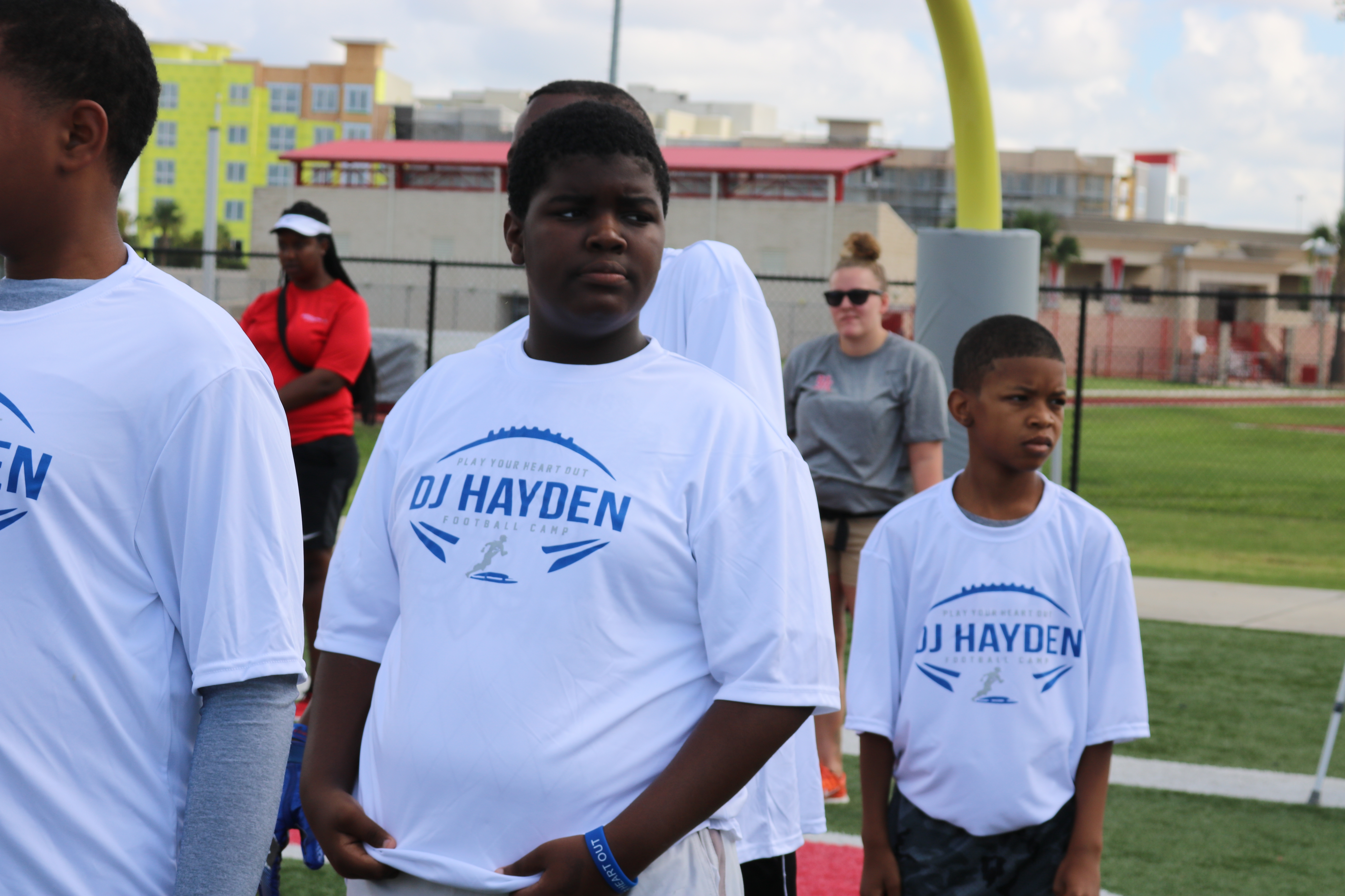 DJ Hayden "Play Your Heart Out" Football Campetition