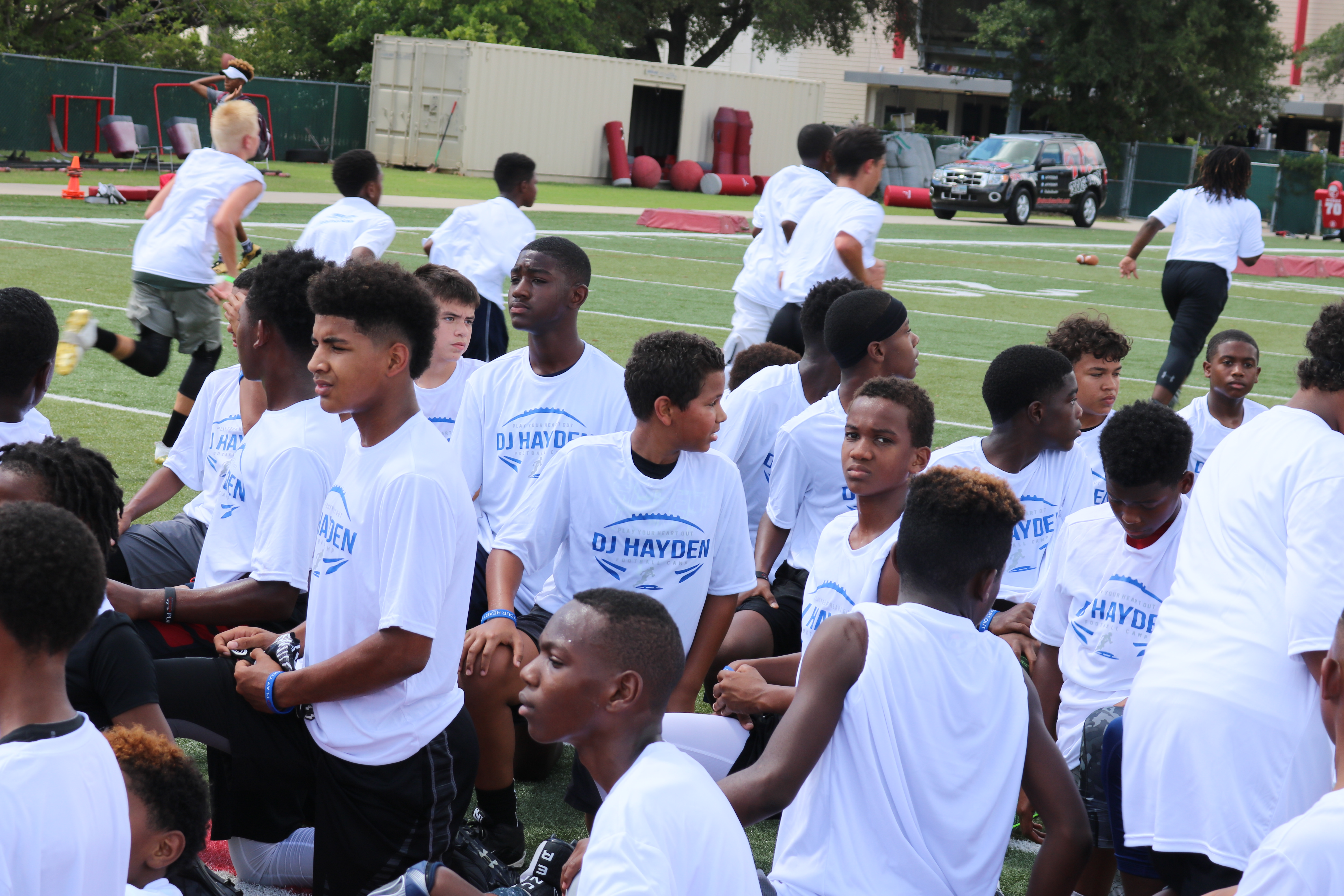 DJ Hayden "Play Your Heart Out" Football Campetition