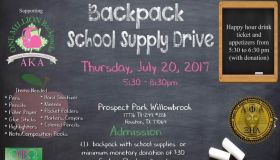 AKA Backpack School Supply Drive