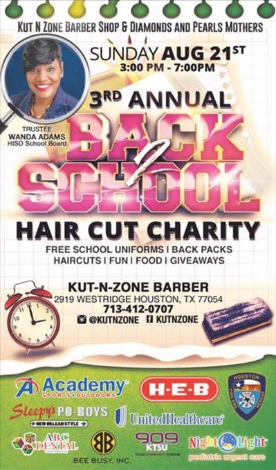 Back 2 School Hair Cut Charity