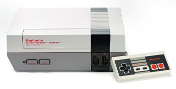 Vintage Game Console Shoot