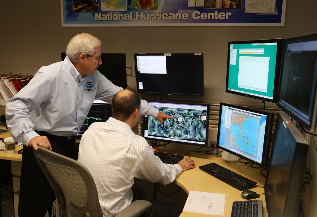 National Hurricane Center Monitors Hurricane, Forming Storm In Atlantic