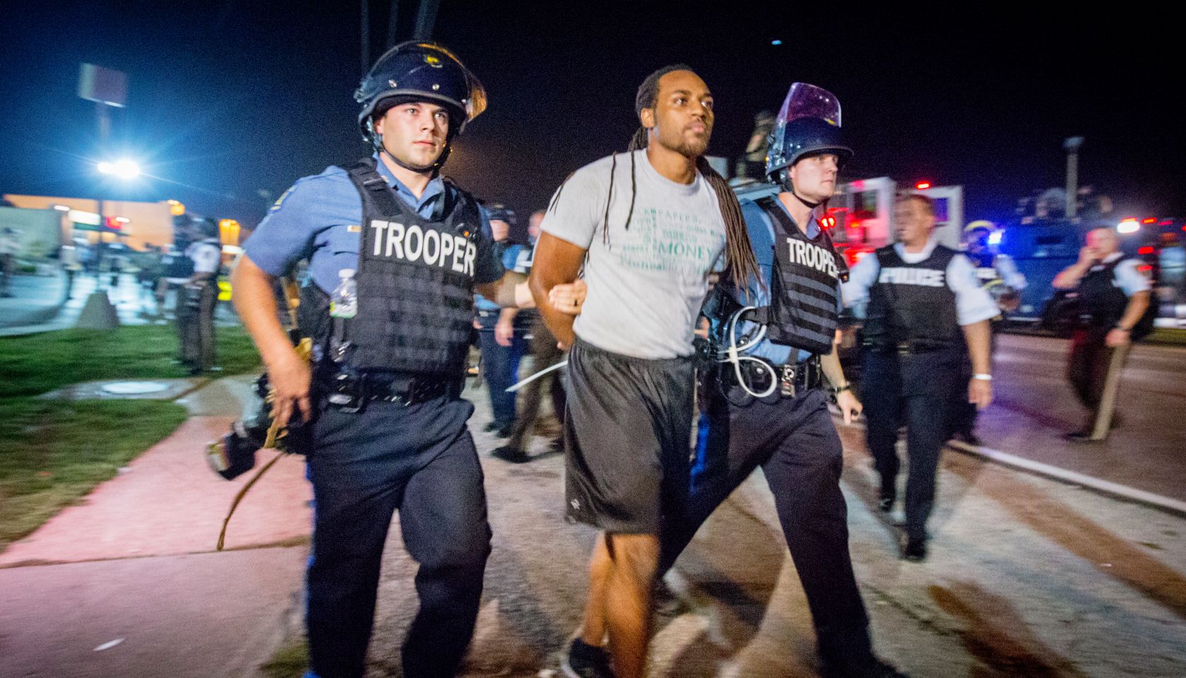 USA - Protests in Ferguson