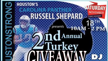Russell Shepard 2nd Annual Turkey Giveaway