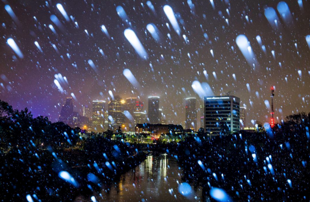 Snow In Houston