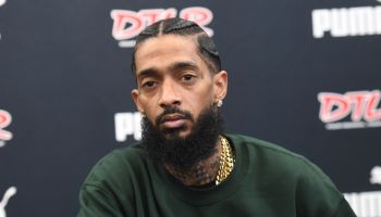 Nipsey Hussle In Store CD Signing