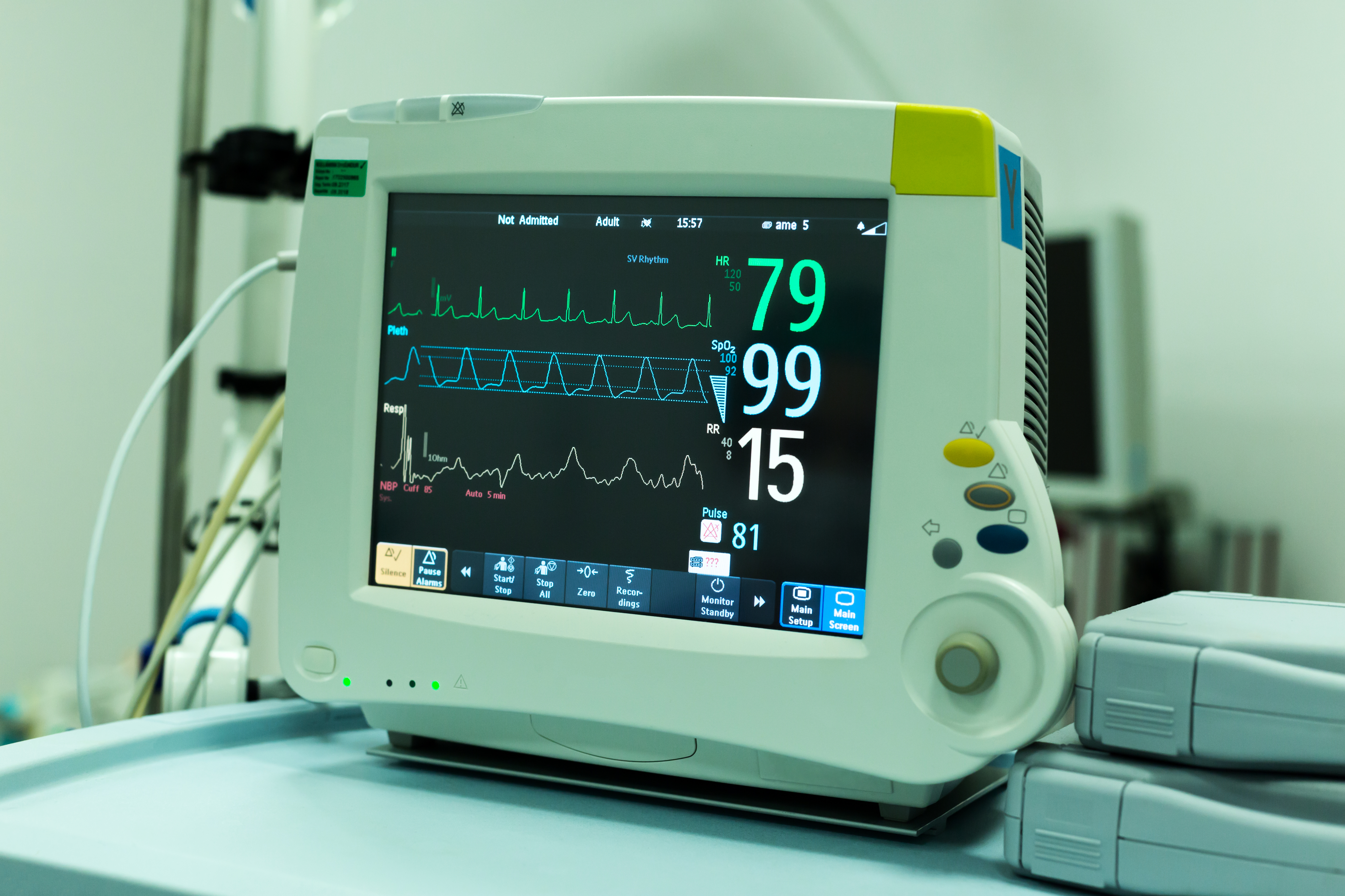 Monitoring the patient's wellbeing