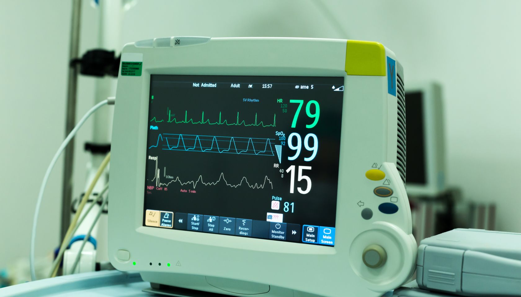 Monitoring the patient's wellbeing