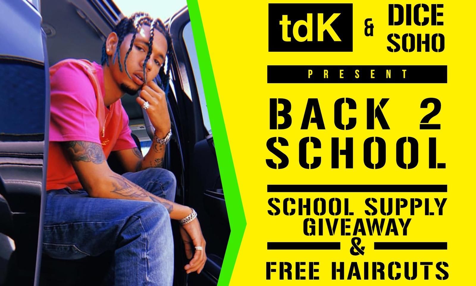 TDK & Dice SoHo Back 2 School Supply Giveaway