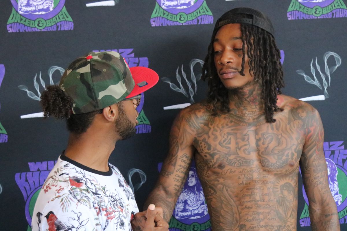 Wiz Khalifa Dazed & Blazed Meet & Greet