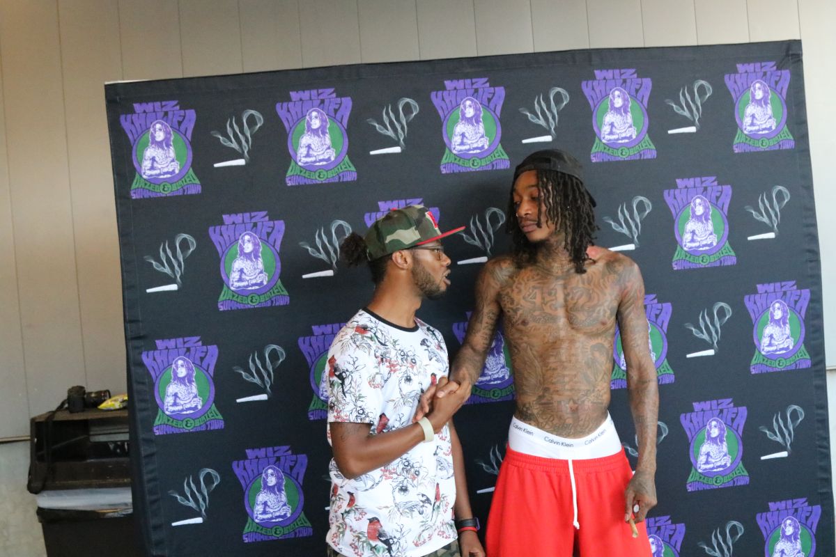 Wiz Khalifa Dazed & Blazed Meet & Greet
