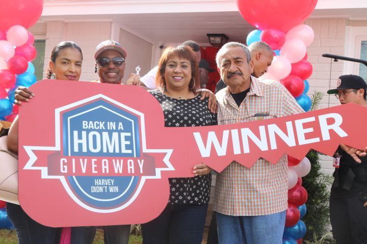 Harvey Didn't Win Back In A Home Giveaway Announcement