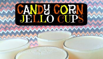 Jello Candy Corn Cup
