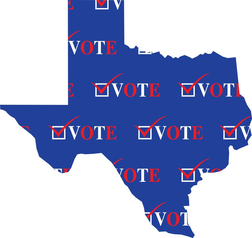 Texas Vote Map