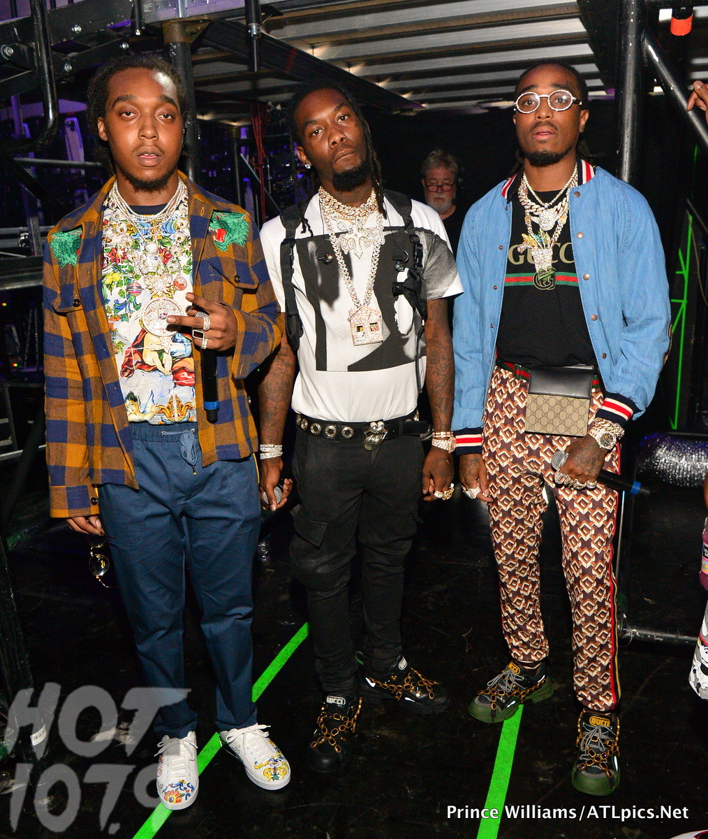 Migos Cardi B Birthday Bash ATL 2018