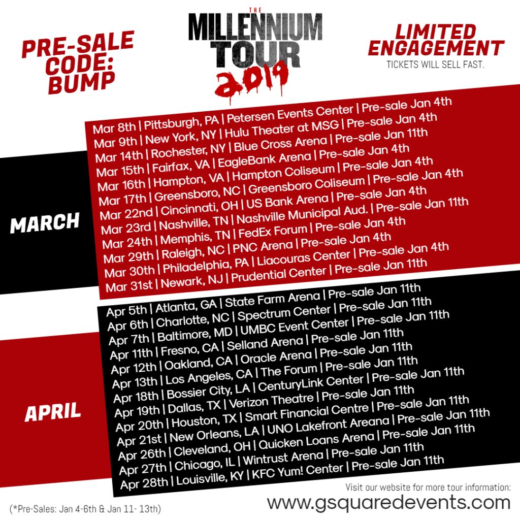 Millenium Tour 2019