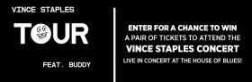 Vince Staples Giveaway Sweepstakes