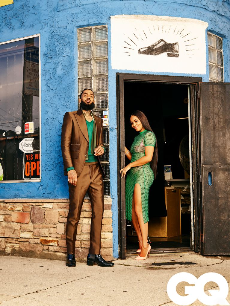 Lauren London and Nipsey Hussle