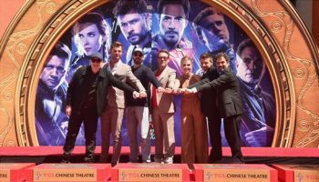 Avengers Handprint Ceremony at TCL Chinese Theatre