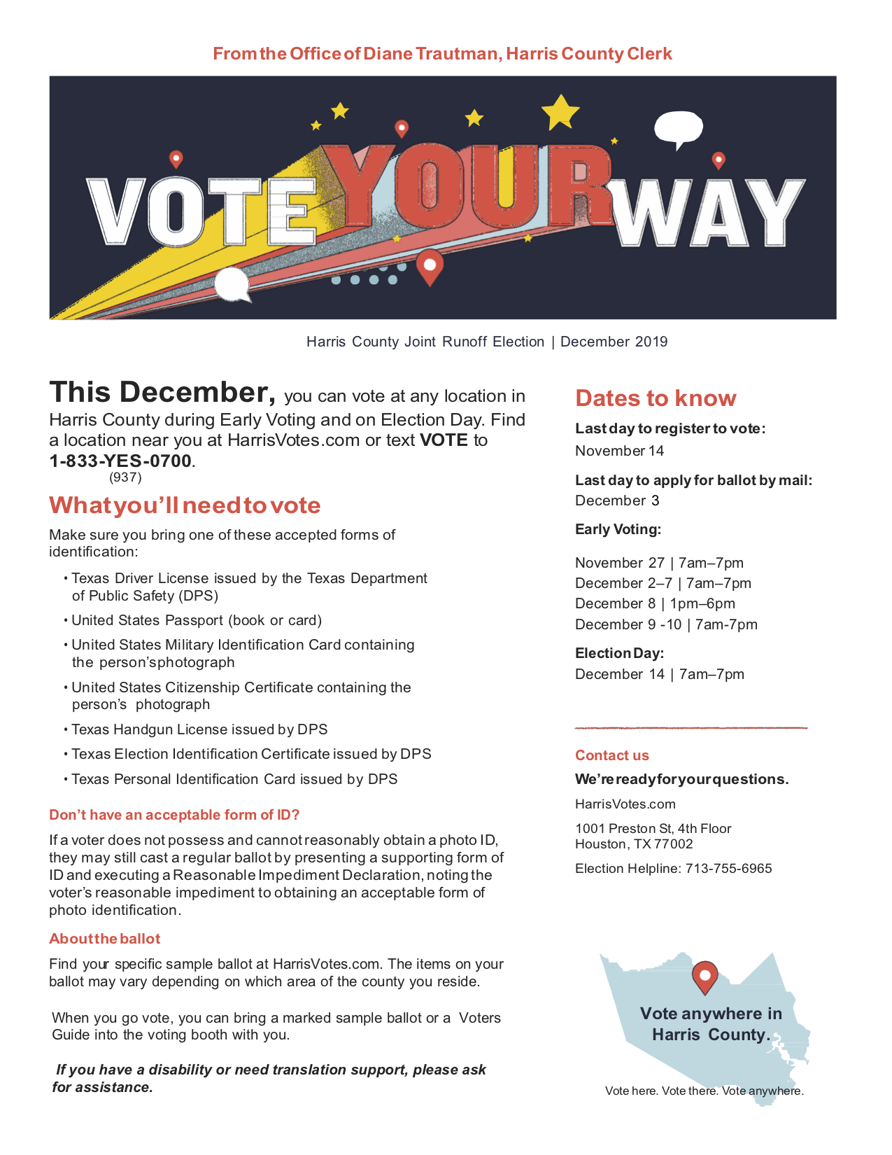 Harris County Runoff Fact Sheet
