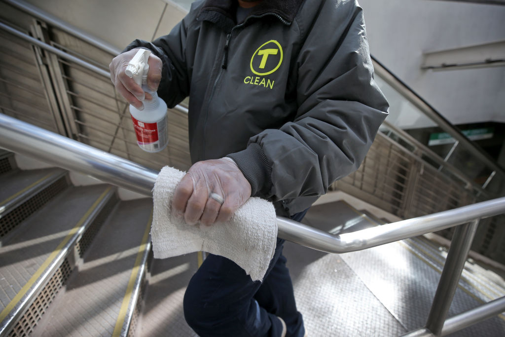 MBTA Steps Up Cleaning Efforts to Protect Against Coronavirus